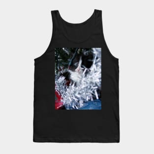 Christmas Kitty Tank Top